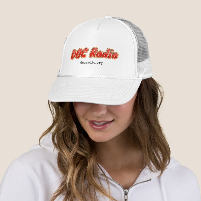 DOC Radio Trucker Hat Baseball Cap, for women